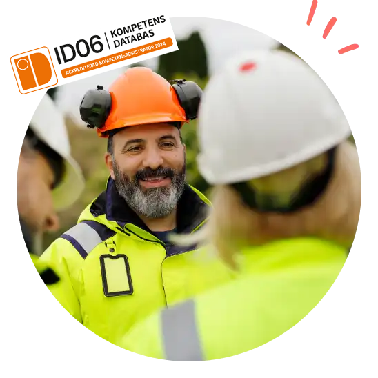 en anläggningschef informerar de anställda - id06