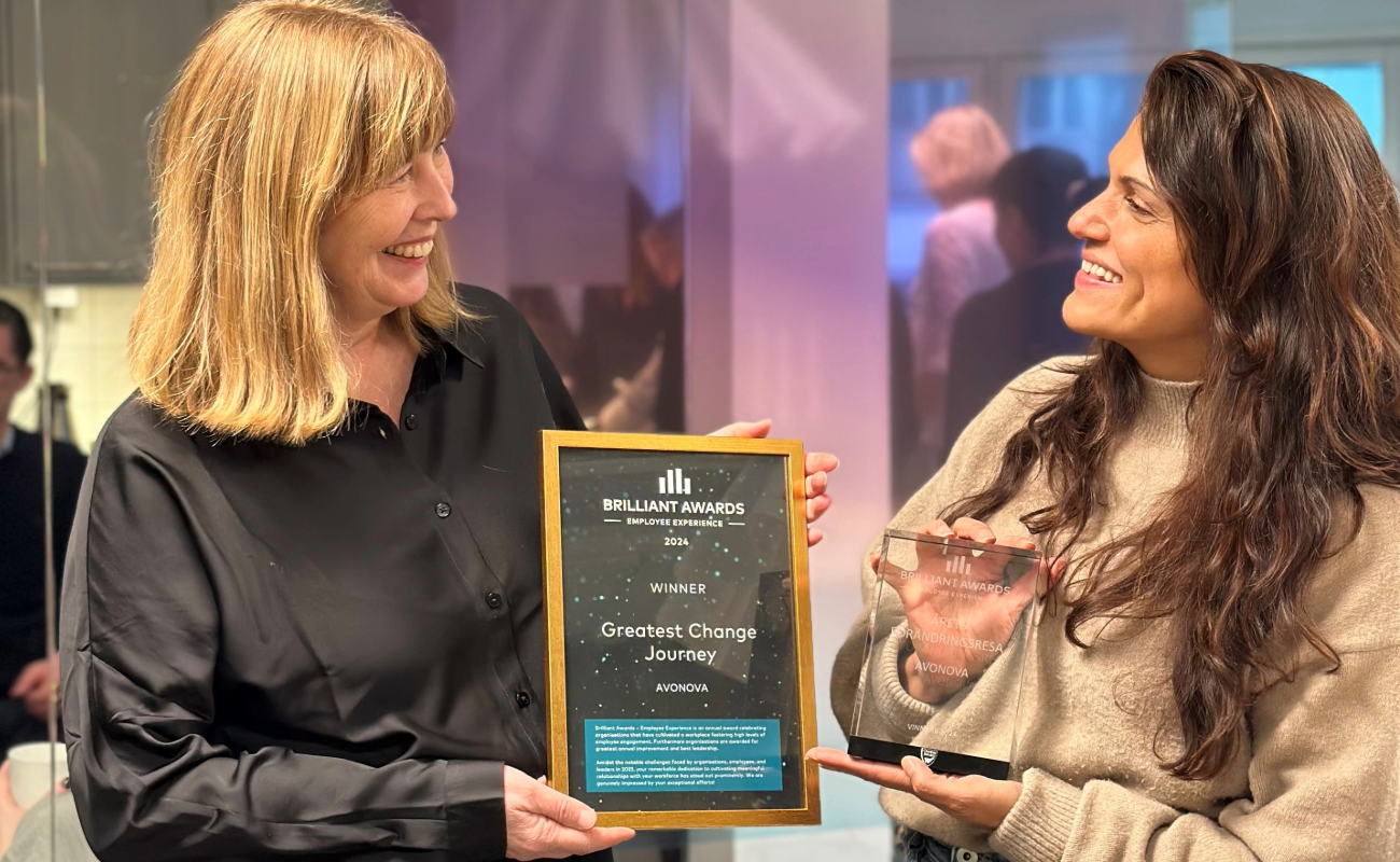 Marie Tiger tillsammans med Lena Sintring på Brilliant